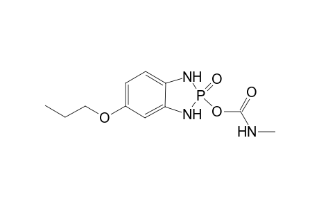 2-[Methylcarbamato]-2,3-dihydro-5-propoxy-1H-(1,3,2)-benzodiazaphosphole - 2-Oxide