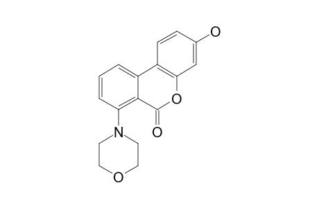 3-HYDROXY-7-(MORPHOLIN-4-YL)-6H-DIBENZO-[B,D]-PYRAN-6-ONE