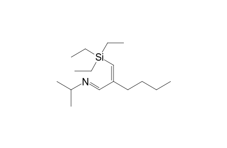 1E,3Z-N-Isopropyl-3-butyl-4-triethylsilyl-1-aza-1,3-butadiene