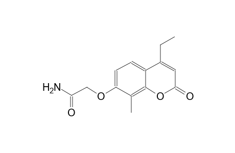 acetamide, 2-[(4-ethyl-8-methyl-2-oxo-2H-1-benzopyran-7-yl)oxy]-