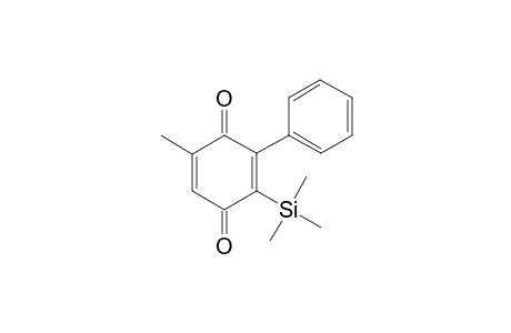 6-Methyl-2-phenyl-3-trimethylsilylhexa-2,5-dien-1,4-dione