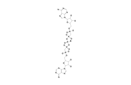 DIADENOSINE_5',5''-P-(1),P-(5),ALPHA,BETA-METHYLENE-DELTA,EPSILON-METHYLENE-PENTAPHOSPHATE-GAMMA-BORANO