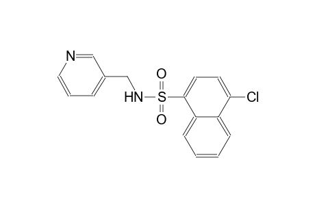 4-Chloro-N-(3-pyridinylmethyl)-1-naphthalenesulfonamide