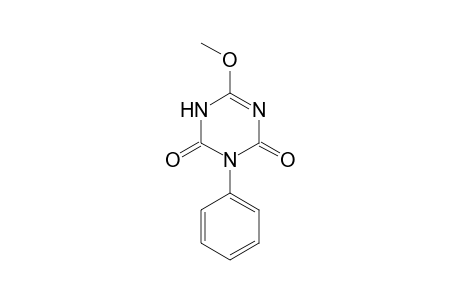 1,3,5-Triazine-2,4(1H,3H)-dione, 6-methoxy-3-phenyl-
