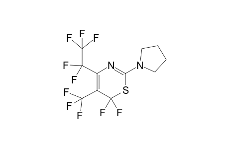 6,6-bis(fluoranyl)-4-[1,1,2,2,2-pentakis(fluoranyl)ethyl]-2-pyrrolidin-1-yl-5-(trifluoromethyl)-1,3-thiazine