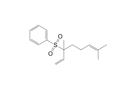Linalyl phenyl sulfone