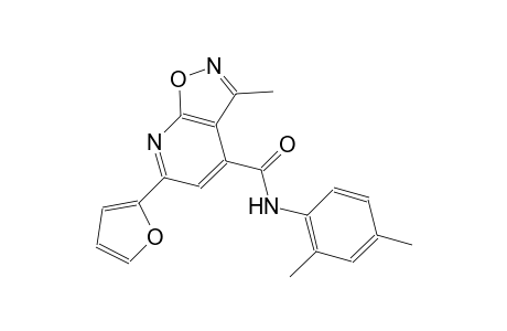 isoxazolo[5,4-b]pyridine-4-carboxamide, N-(2,4-dimethylphenyl)-6-(2-furanyl)-3-methyl-