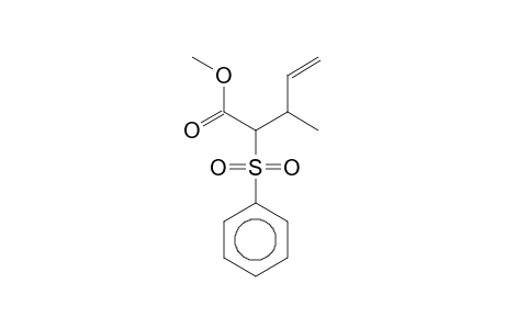 Methyl 3-methyl-2-(phenylsulfonyl)-4-pentenoate