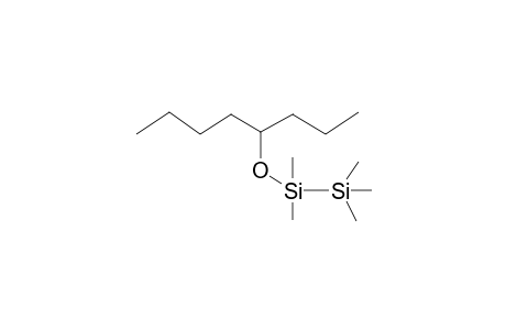 1,1,1,2,2-Pentamethyl-2-[(1-propylpentyl)oxy]disilane