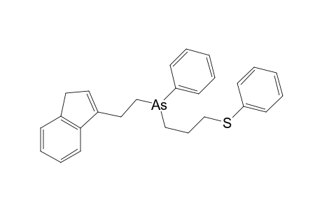 Arsine, [2-(1H-inden-3-yl)ethyl]phenyl[3-(phenylthio)propyl]-