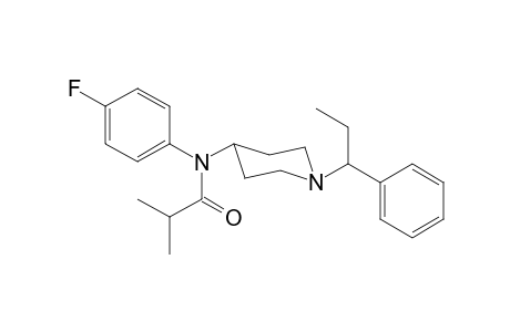 N-4-Fluorophenyl-N-[1-(1-phenylpropyl)piperidin-4-yl]isobutanamide