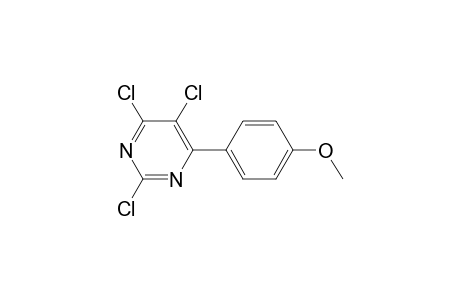 2,4,5-Trichloro-6-(4-methoxyphenyl)pyrimidine