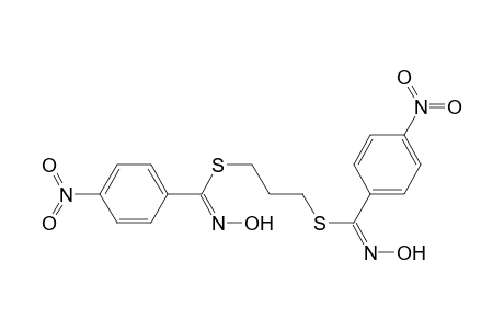 S,S'-propane-1,3-diyl bis{N-hydroxy-4-nitrobenzenecarboximidothioate}
