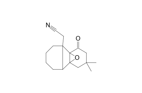 4a,8b-Epoxybiphenylen-1(2H)-one, octahydro-8a-(isocyanomethyl)-3,3-dimethyl-, (4a.alpha.,4b.alpha.,8a.alpha.,8b.alpha.)-