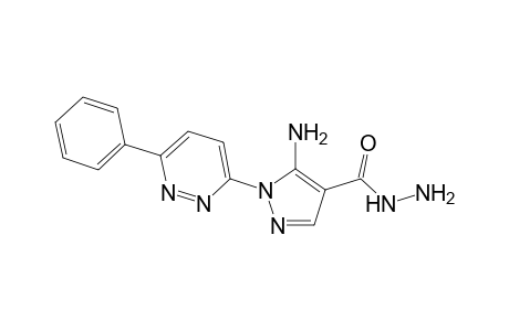 5-Amino-1-(6-phenyl-pyridazin-3-yl)-1H-pyrazole-4-carboxylicacid hydrazide