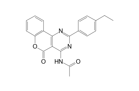 N-[3-(4-Ethyl-phenyl)-10-oxo-10H-9-oxa-2,4-diaza-phenanthren-1-yl]-acetamide