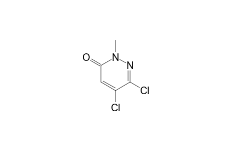 3(2H)-Pyridazinone, 5,6-dichloro-2-methyl-