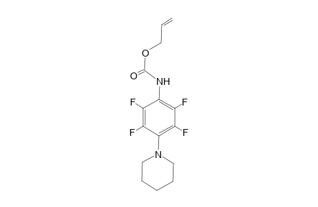 N-[2,3,5,6-Tetrafluoro-4-(N'-piperidino)phenyl]carbamic acid allyl ester