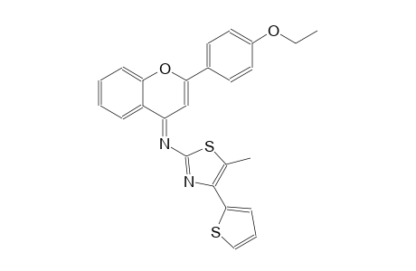 2-thiazolamine, N-[(4E)-2-(4-ethoxyphenyl)-4H-1-benzopyran-4-ylidene]-5-methyl-4-(2-thienyl)-