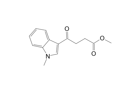 1H-Indole-3-butanoic acid, 1-methyl-.gamma.-oxo-, methyl ester