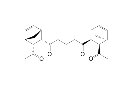 1,5-Bis-((1R,2S,3R,4S)-3-acetyl-bicyclo[2.2.1]hept-5-en-2-yl)-pentane-1,5-dione