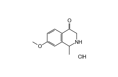 2,3-DIHYDRO-7-METHOXY-1-METHYL-4(1H)-ISOQUINOLONE, HYDROCHLORIDE