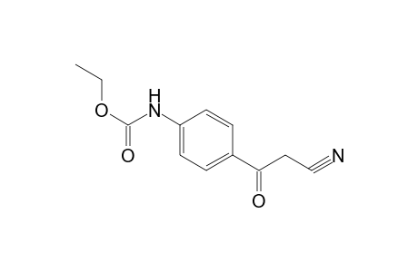 Carbamic acid, N-[4-(2-cyano-1-oxoethyl)phenyl]-, ethyl ester