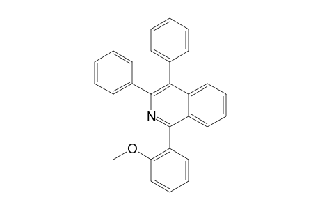 1-(2-Methoxyphenyl)-3,4-diphenylisoquinoline