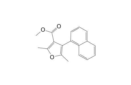2,5-Dimethyl-4-(1-naphthyl)furan-3-carboxylic acid methyl ester