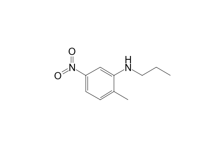 2-Methyl-5-nitro-N-propylaniline