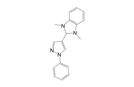 Benzimidazole, 2,3-dihydro-1,3-dimethyl-2-(1-phenylpyrazol-4-yl)-