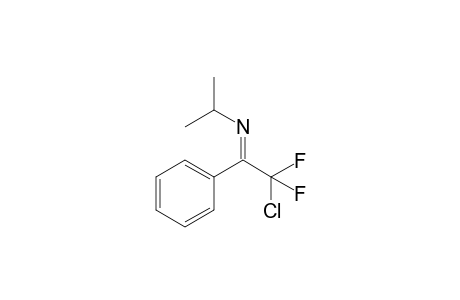 (E)-N-(2-Chloro-2,2-difluoro-1-phenylethylidene)isopropylamine