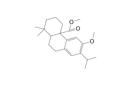 4a(2H)-Phenanthrenecarboxylic acid, 1,3,4,9,10,10a-hexahydro-6-methoxy-1,1-dimethyl-7-(1-methylethyl)-, methyl ester, (4aR-trans)-
