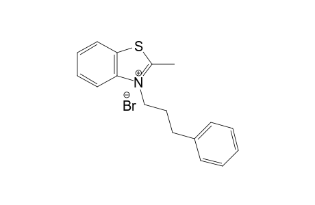 2-Methyl-3-(3-phenylpropyl)benzo[d]thiazol-3-iumbromide