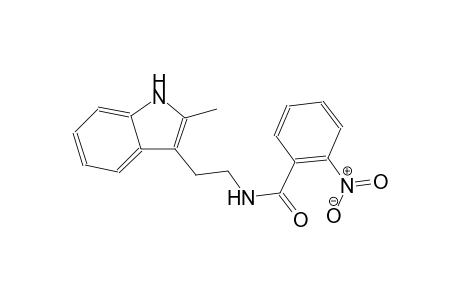 benzamide, N-[2-(2-methyl-1H-indol-3-yl)ethyl]-2-nitro-