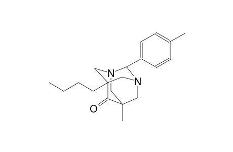 5-butyl-7-methyl-2-(4-methylphenyl)-1,3-diazatricyclo[3.3.1.1~3,7~]decan-6-one