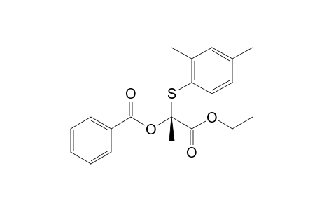 (R*)-Ethyl 2,6-dimethylbenzoyloxy-[( 4-methylphenyl)sulfanyl]acetate