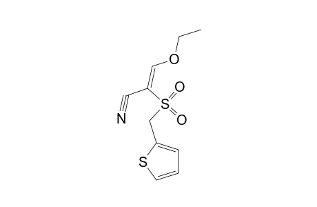 Propennitrile, 3-ethoxy-2-(2-thienylmethylsulfonyl)-