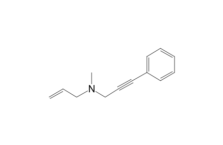 N-Methyl-N-(3-phenyl-2-propyn-1-yl)-2-propen-1-amine