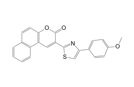 3H-naphtho[2,1-b]pyran-3-one, 2-[4-(4-methoxyphenyl)-2-thiazolyl]-