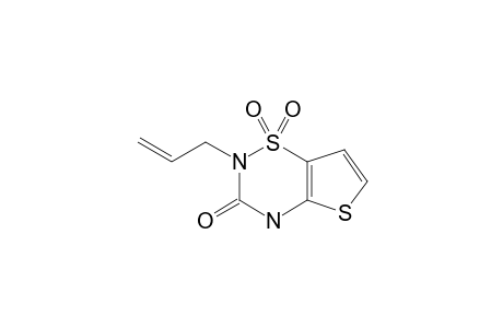2-ALLYL-2H-THIENO-[2,3-E]-[1,2,4]-THIADIAZIN-3(4H)-ONE-1,1-DIOXIDE