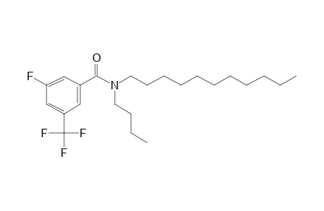 Benzamide, 3-fluoro-5-trifluoromethyl-N-butyl-N-undecyl-