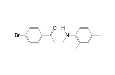 2-propen-1-one, 1-(4-bromophenyl)-3-[(2,4-dimethylphenyl)amino]-, (2Z)-