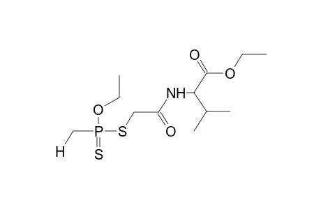 O-ETHYL-S-(4-CARBOETHOXY-2-OXO-3-AZA-5-METHYLHEXYL)METHYLDITHIOPHOSPHONATE
