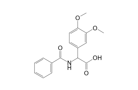 2-Benzamido-2-(3,4-dimethoxyphenyl)acetic acid