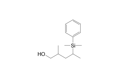 (2RS,4SR)-4-Dimethyl(phenyl)silyl-2-methylpentanol
