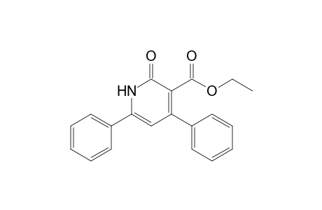 Ethyl 1,2-Dihydro-4,6-diphenyl-2-oxo-3-pyridinecarboxylate
