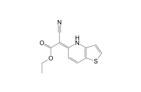Thieno[2,3-b]pyridine-4-acetic acid, .alpha.-cyano-, ethyl ester