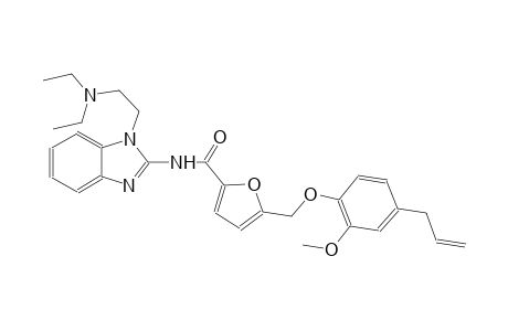 5-[(4-allyl-2-methoxyphenoxy)methyl]-N-{1-[2-(diethylamino)ethyl]-1H-benzimidazol-2-yl}-2-furamide