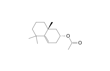 2-Naphthalenol, 1,2,3,5,6,7,8,8a-octahydro-5,5,8a-trimethyl-, acetate, trans-(.+-.)-
